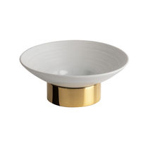 Porte-savon en laiton / en porcelaine