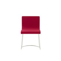 Chaise contemporaine / tapissée / avec accoudoirs...