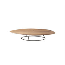 Table basse contemporaine / en noyer américain...