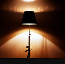 Lampe de sol / en polymère / en fonte d'aluminium...