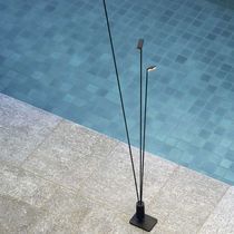 Lampe sur pied / en aluminium / en fibre...