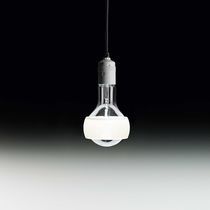 Suspension / en métal / en textile / contemporaine