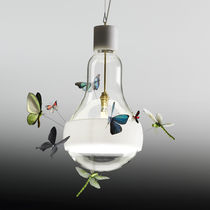 Suspension / en métal / en verre / en textile