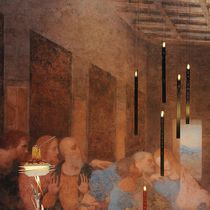 Lustre contemporain / en métal / en plastique...