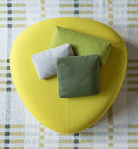 Ottoman contemporain / en tissu / en cuir...