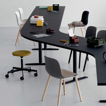 Tabouret de travail contemporain / en tissu...
