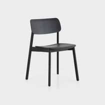 Chaise contemporaine / en tissu / en frêne...