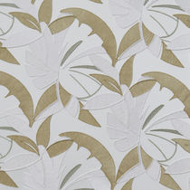 Tissu d'ameublement / à motif floral / en...