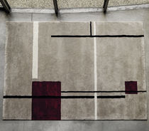 Tapis contemporain / à motif / en laine...