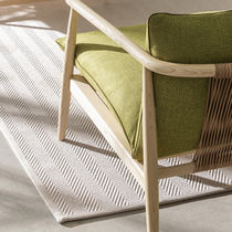 Tapis contemporain / uni / à rayures / en...