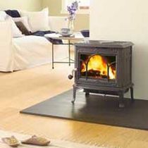 Poêle à bois / 5 kW - 10 kW / traditionnel...