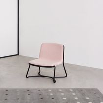 Chauffeuse contemporaine / en tissu / en...
