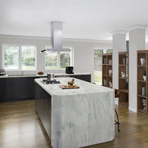 Plan de travail en Corian® / gris