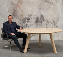 Table de pique-nique contemporaine / en...