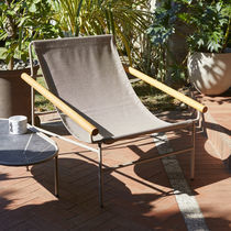 Fauteuil contemporain / en tissu / en acier...