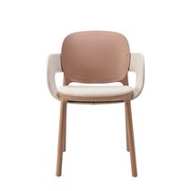 Chaise contemporaine / en tissu / en technopolymère...