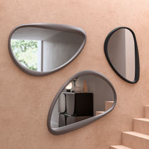 Miroir mural / contemporain / en bois /...