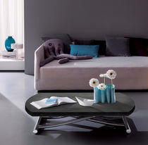 Table basse contemporaine / en métal / avec...