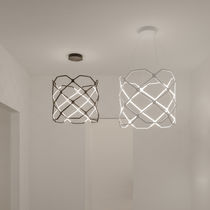 Suspension / contemporaine / en bois / dimmable