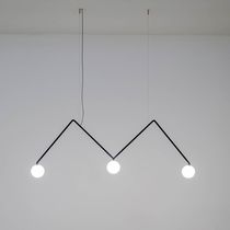Suspension / en aluminium / en verre soufflé...