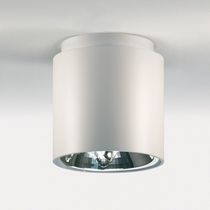 Plafonnier contemporain / rond / en aluminium...