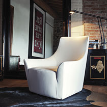 Fauteuil contemporain / en tissu synthétique...