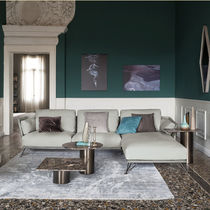 Canapé modulable / contemporain / gris /...