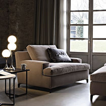 Fauteuil contemporain / en tissu / en bois...