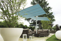 Parasol contract / en tissu / en aluminium...