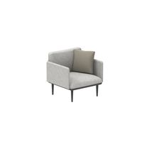 Fauteuil contemporain / en tissu / en aluminium...
