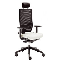 Fauteuil de bureau contemporain / en résille...
