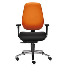 Chaise de bureau contemporaine / en tissu...