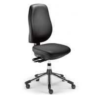 Chaise de bureau contemporaine / en cuir...
