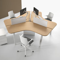 Séparateur de bureau sur bureau / en tissu...
