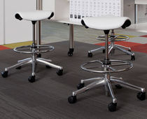 Tabouret de bureau en tissu / professionnel...