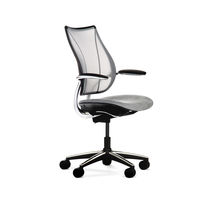 Fauteuil de bureau contemporain / en cuir...