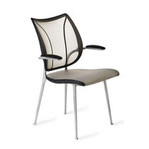 Chaise visiteur contemporaine / avec accoudoirs...