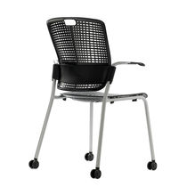 Chaise visiteur contemporaine / avec accoudoirs...