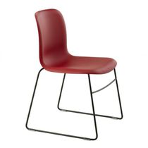 Chaise visiteur contemporaine / avec accoudoirs...