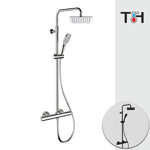 colonne de douche thermostatique 1