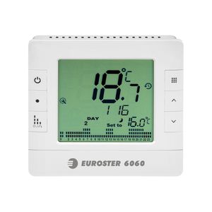 thermostat programmable / d'ambiance / mural / pour chauffage