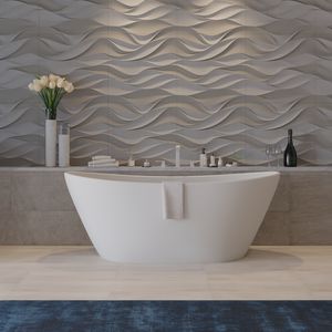 baignoire ovale 1