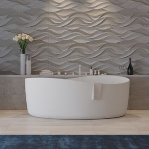 baignoire ovale
