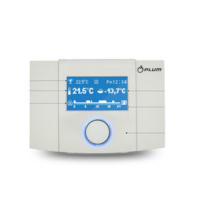 thermostat d'ambiance / pour chauffage / avec affichage numérique
