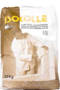 colle à base de plâtre
