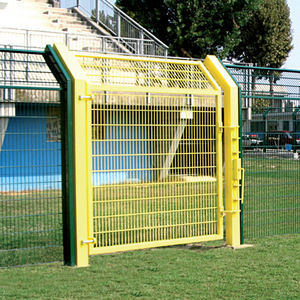 portillon en acier galvanisé