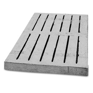 grille de débordement en béton