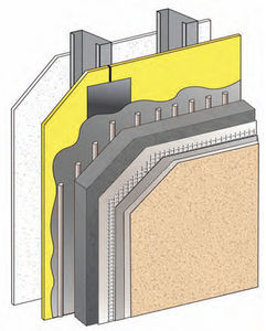 isolant thermo-acoustique / en Neopor / pour isolation thermique par l'extérieur (ITE) / en panneaux