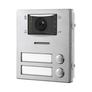 visiophone en acier inoxydable fini mat 1