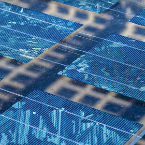 panneau photovoltaïque polycristallin